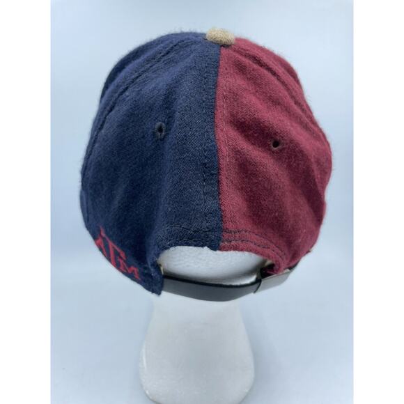 Vtg Texas A&M Hat Embroidered Aggie Snapback Trucker Cap USA Color Block 90s - Picture 4 of 10